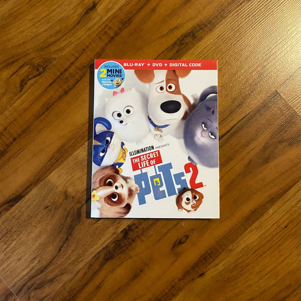 THE SECRET LIFE OF PETS 2 Movie 🎥 Blue-Ray and DVD (New)